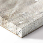 May Snow Abstract Winter Texture Canvas Print