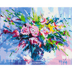 Colorful Flower Bouquet Paint by Numbers Kit