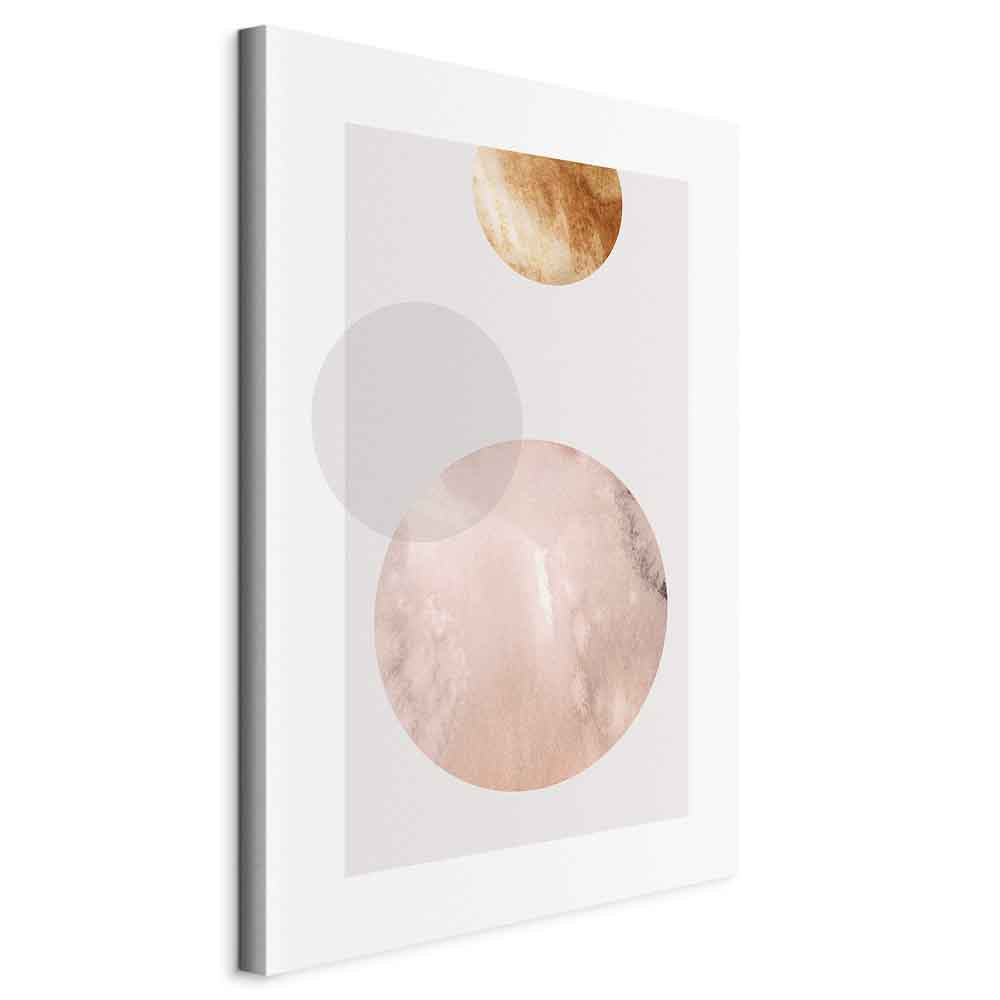 Abstract Geometric Modern Vertical Canvas Print