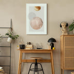 Abstract Geometric Modern Vertical Canvas Print