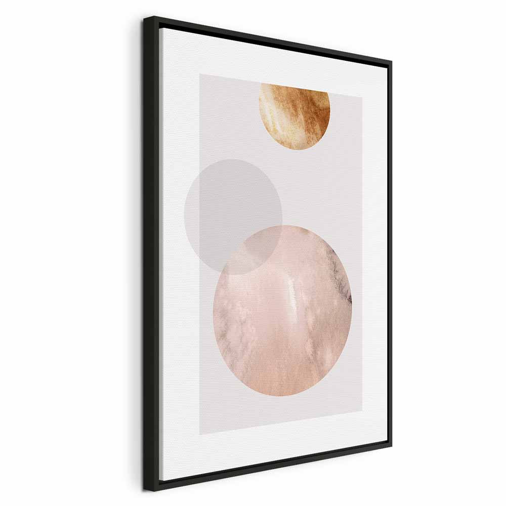 Abstract Geometric Modern Vertical Canvas Print