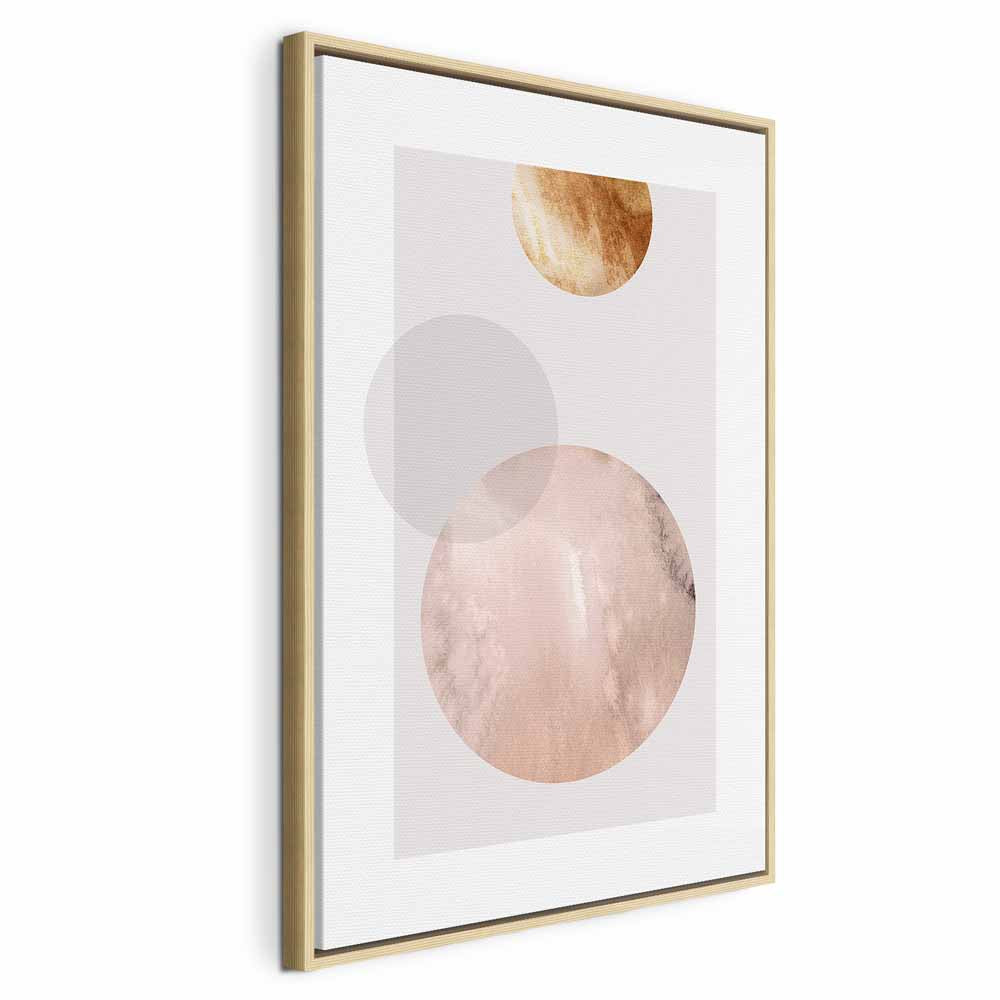 Abstract Geometric Modern Vertical Canvas Print