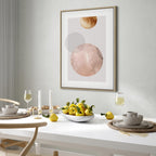 Abstract Geometric Modern Vertical Canvas Print