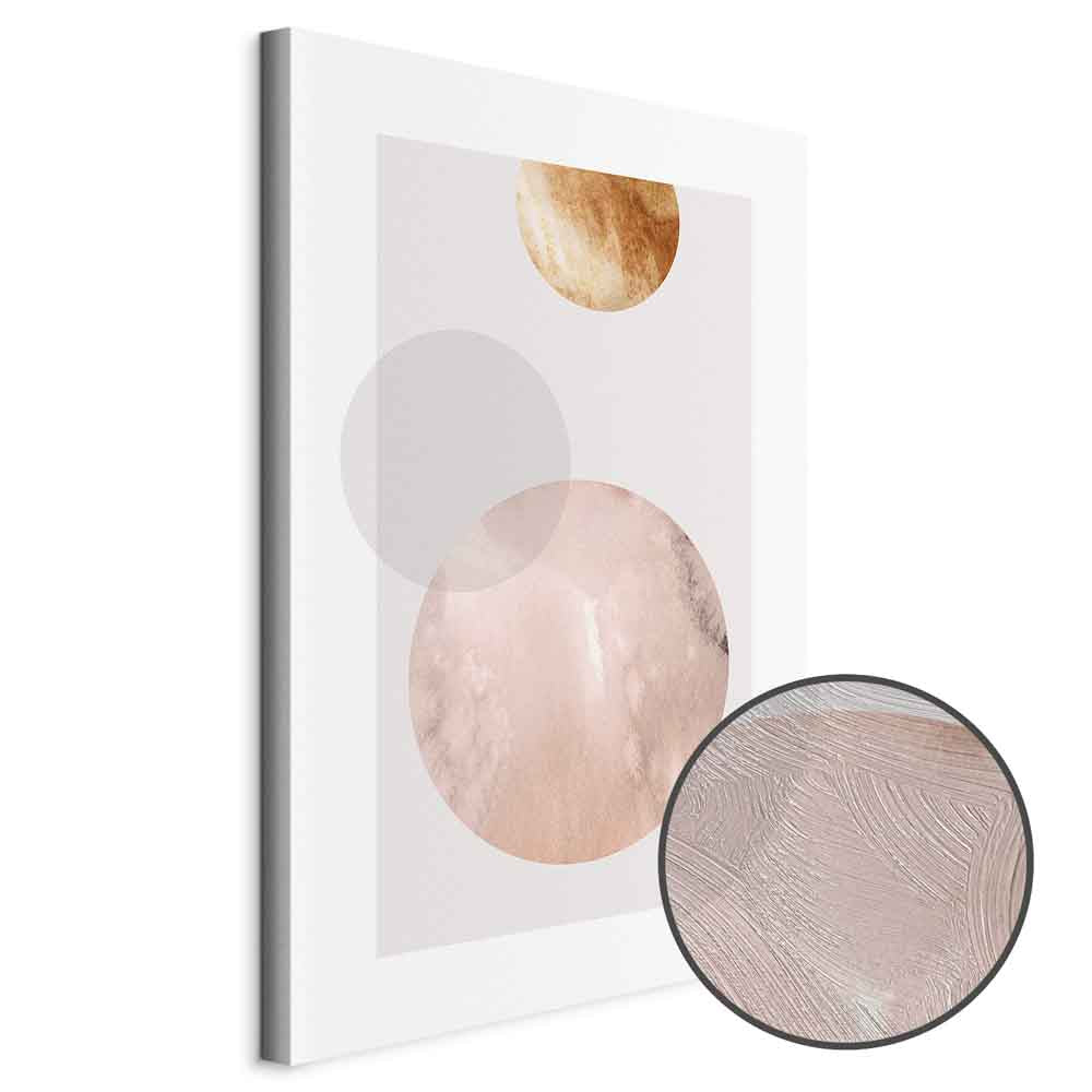 Abstract Geometric Modern Vertical Canvas Print