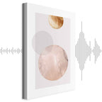 Abstract Geometric Modern Vertical Canvas Print