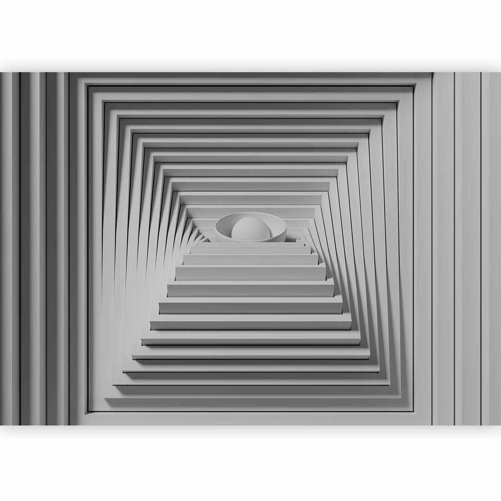 Wall Mural Quadrangle Depth 3D Wall Art