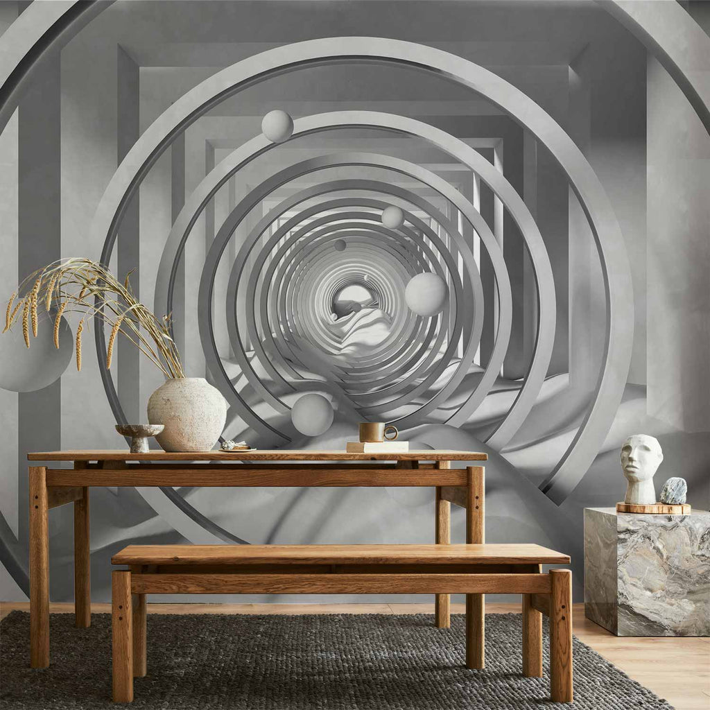 Wall Mural Geometric Depth