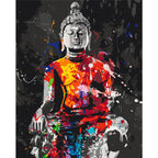 Colourful Buddha Paint by Numbers Kit