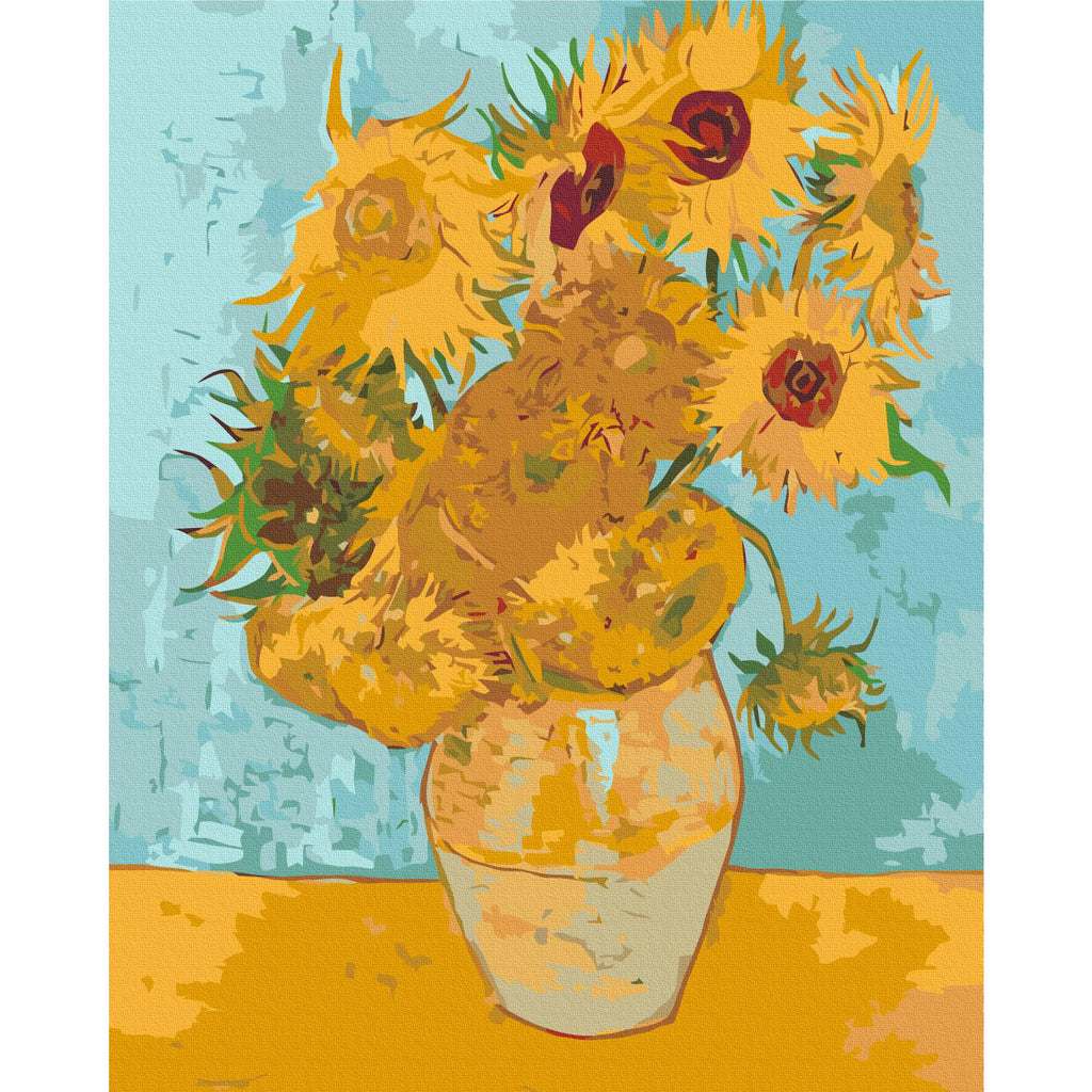Van Gogh Sunflowers Classic Paint by Numbers Kit