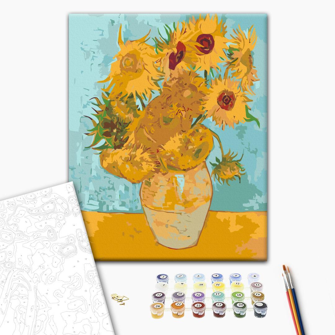 Van Gogh Sunflowers Classic Paint by Numbers Kit