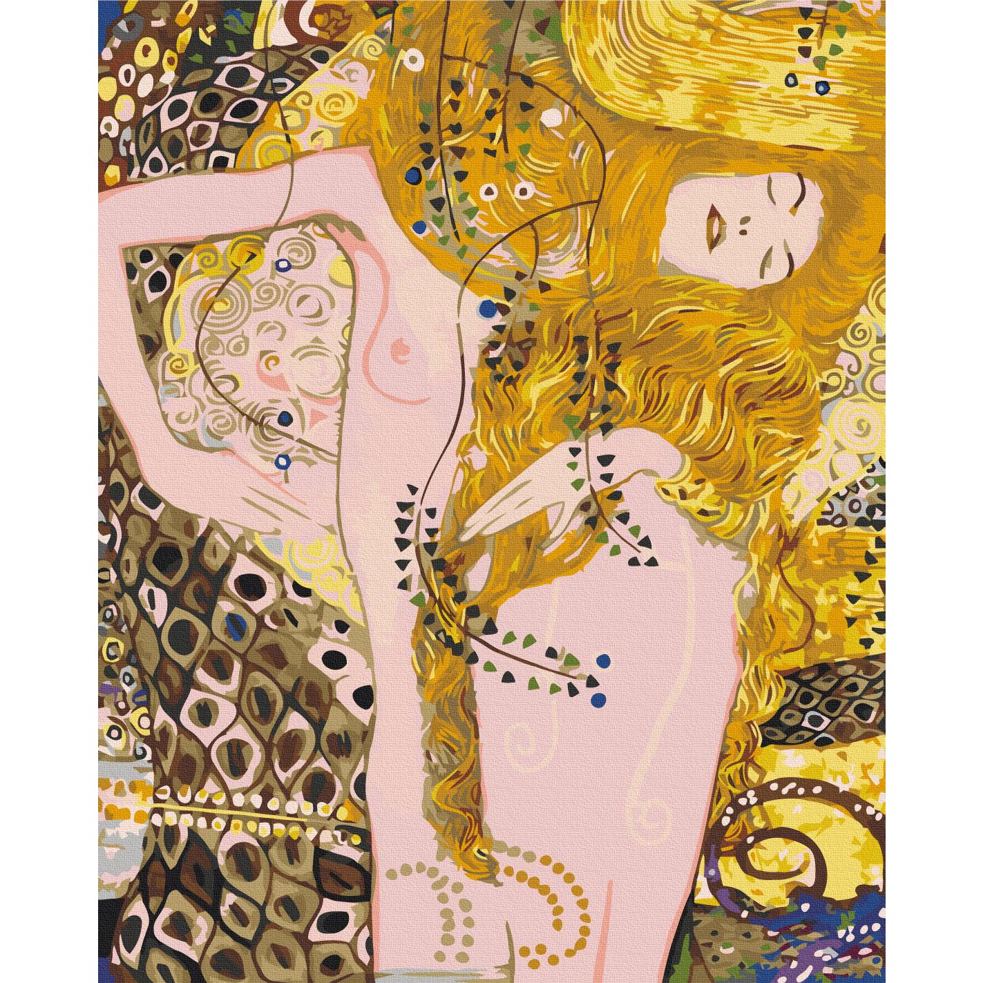 Mythic Female Hydra Abstract Paint by Numbers