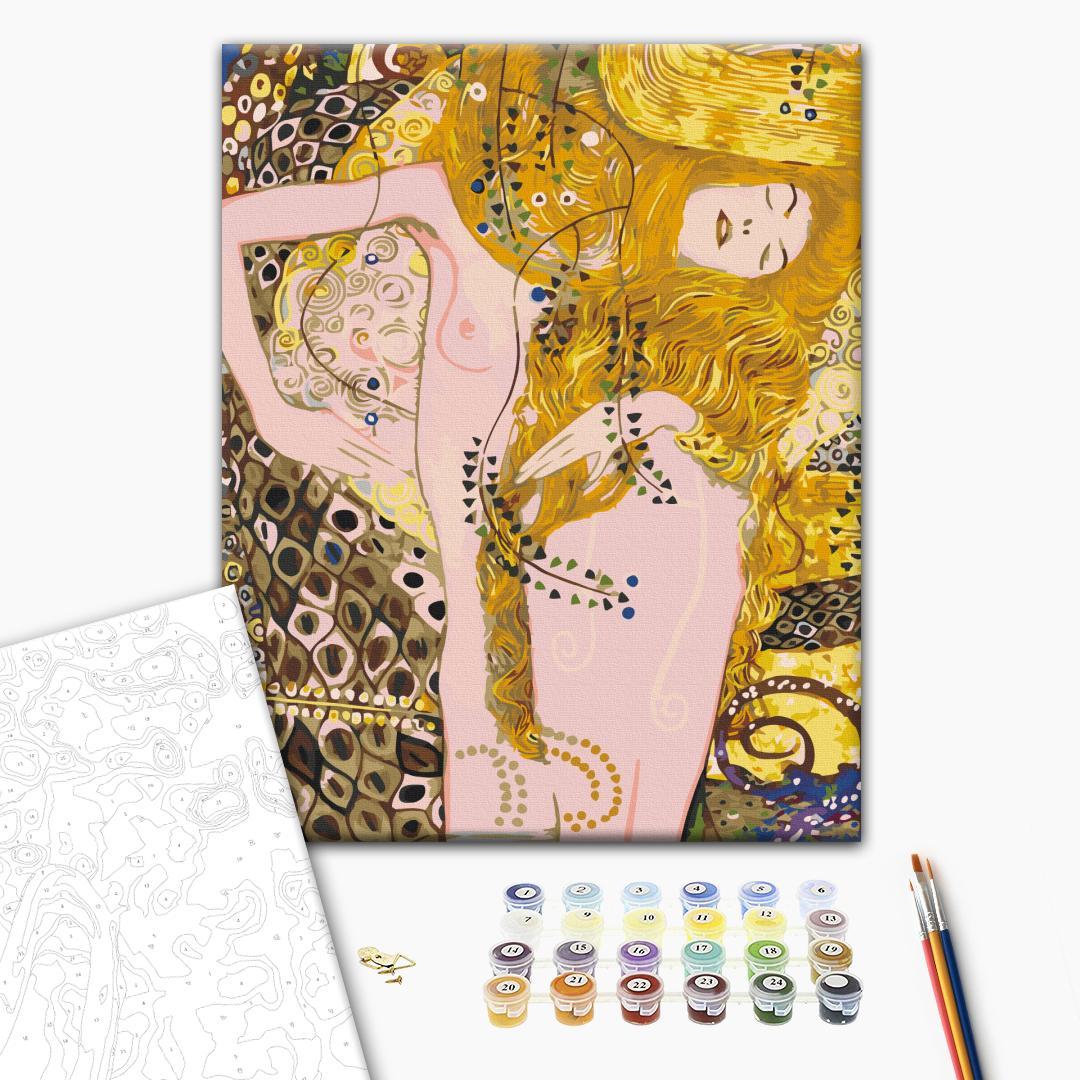 Mythic Female Hydra Abstract Paint by Numbers