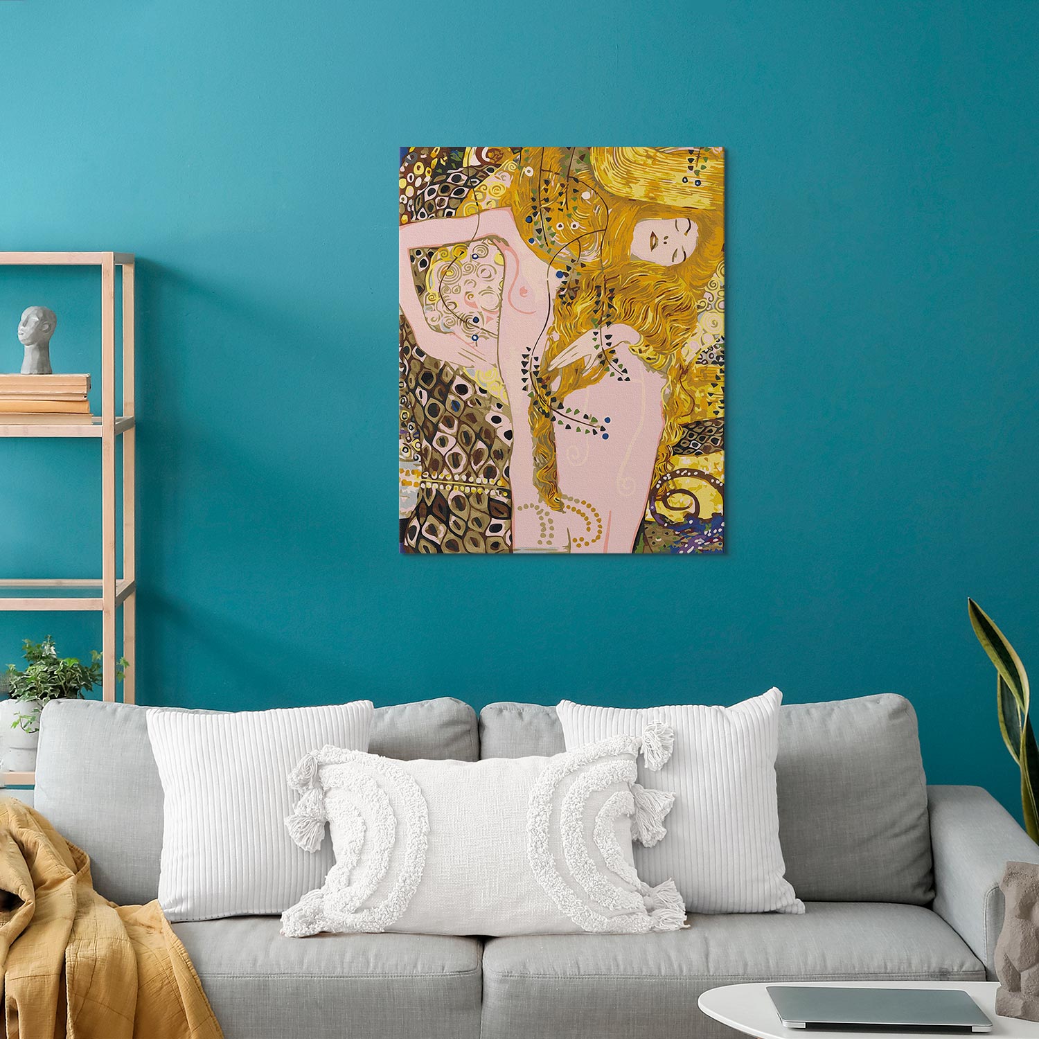 Mythic Female Hydra Abstract Paint by Numbers