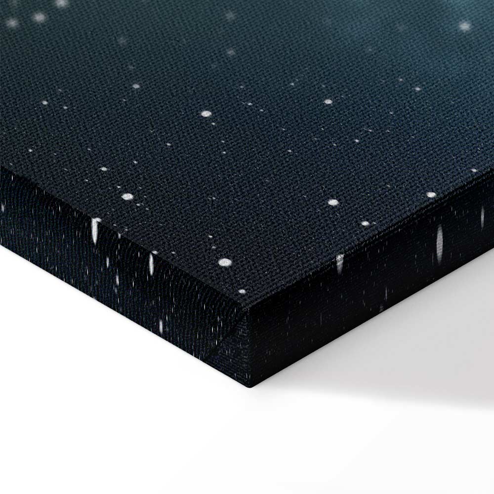 Starry Cosmos Space Canvas Print