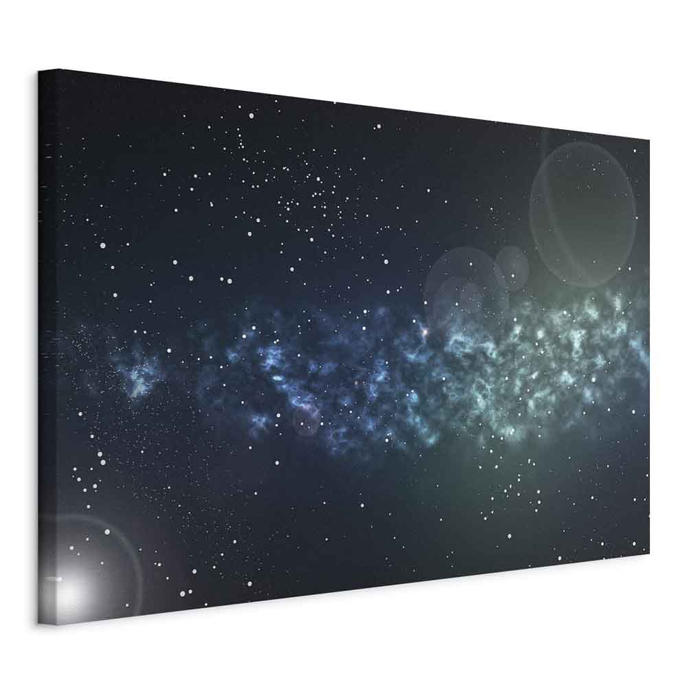 Starry Cosmos Space Canvas Print