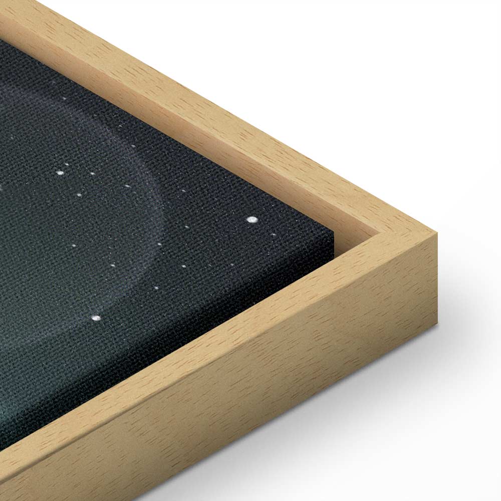 Starry Cosmos Space Canvas Print