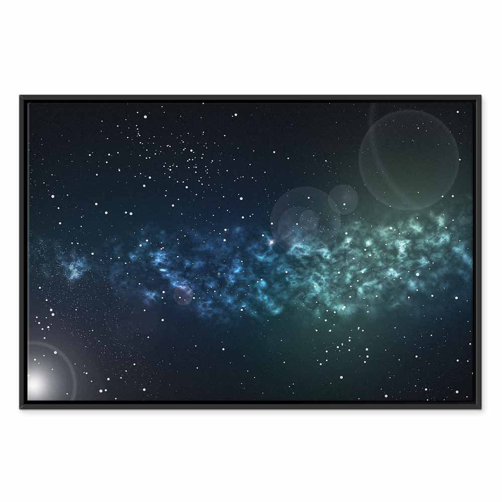 Starry Cosmos Space Canvas Print