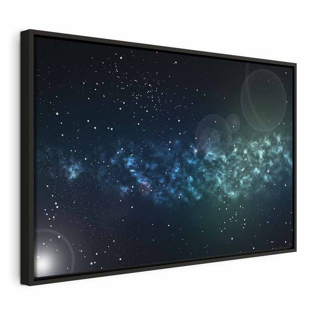 Starry Cosmos Space Canvas Print