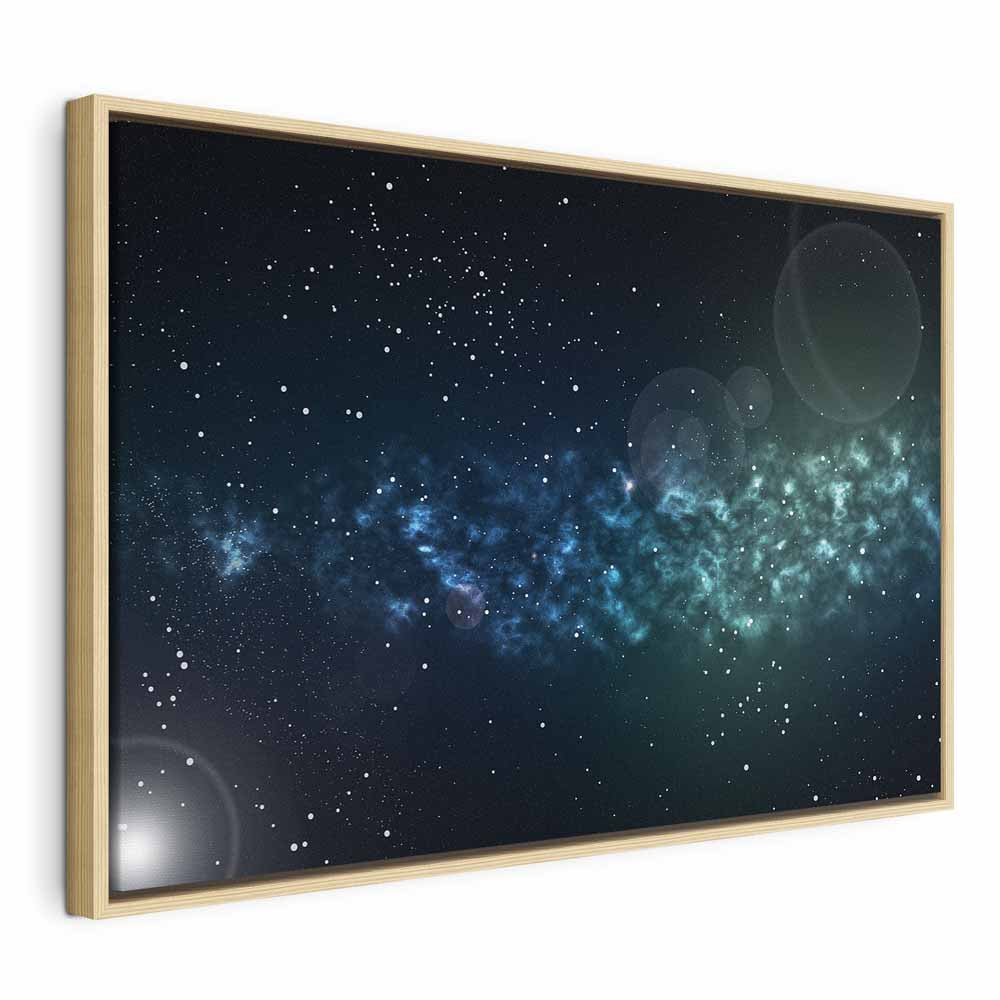 Starry Cosmos Space Canvas Print