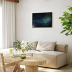 Starry Cosmos Space Canvas Print