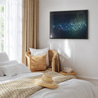 Starry Cosmos Space Canvas Print