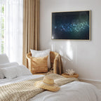 Starry Cosmos Space Canvas Print
