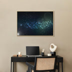 Starry Cosmos Space Canvas Print