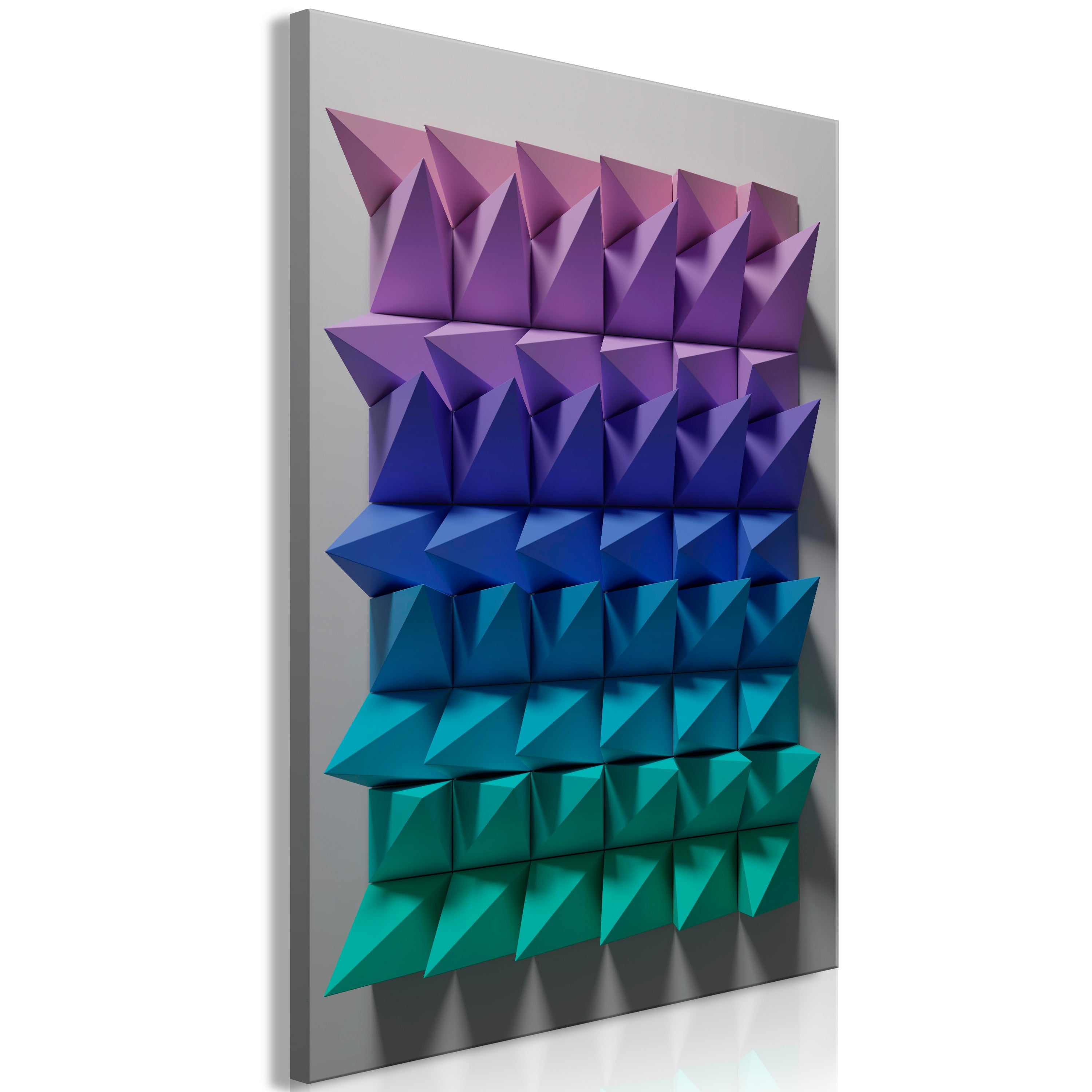 Canvas Print Uniform Motion Vertical (1 Part)