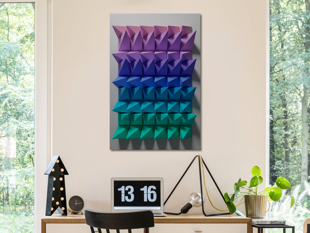 Canvas Print Uniform Motion Vertical (1 Part)