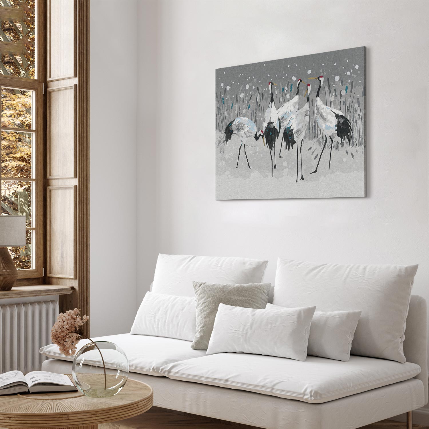 Stork Family Nature Paint by Numbers Kit