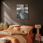 Futuristic Tiger Reflection Paint by Numbers