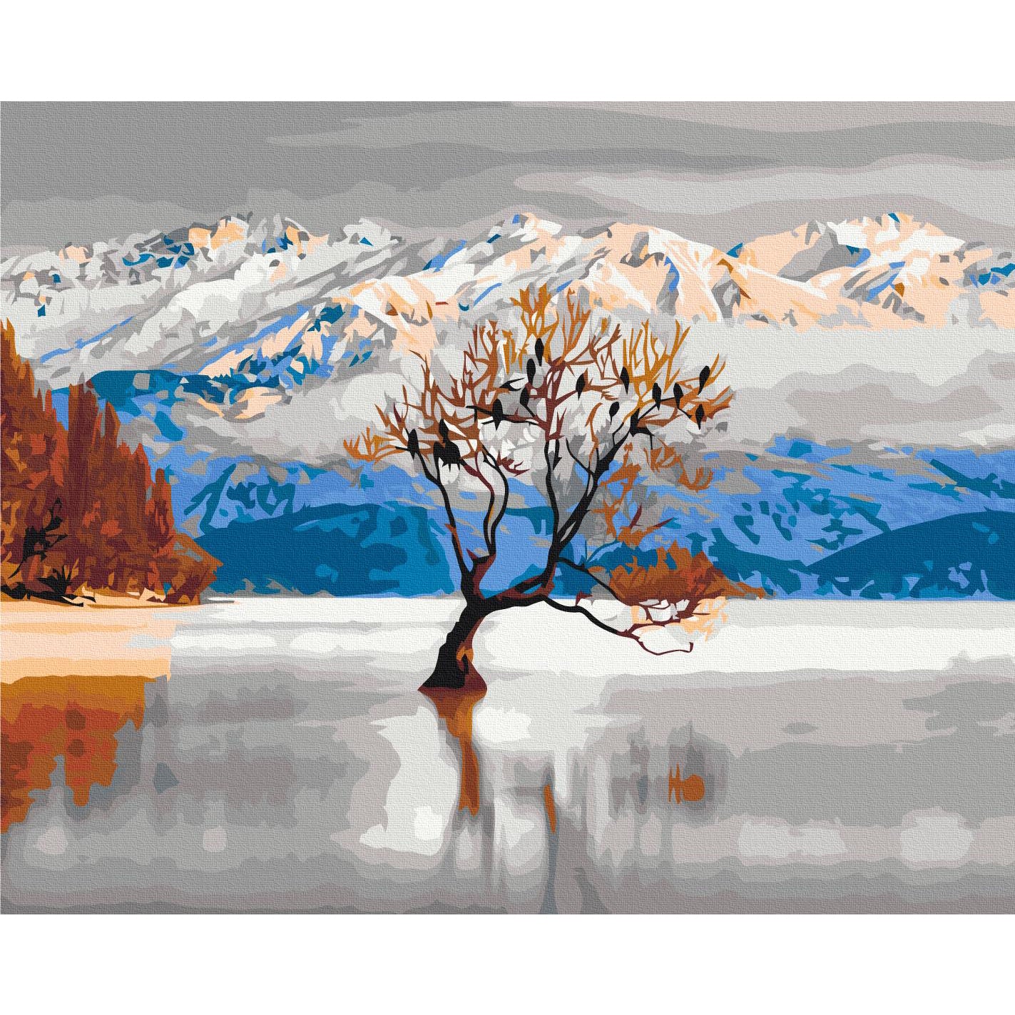 Wanaka Lake Landscape Paint by Numbers Kit