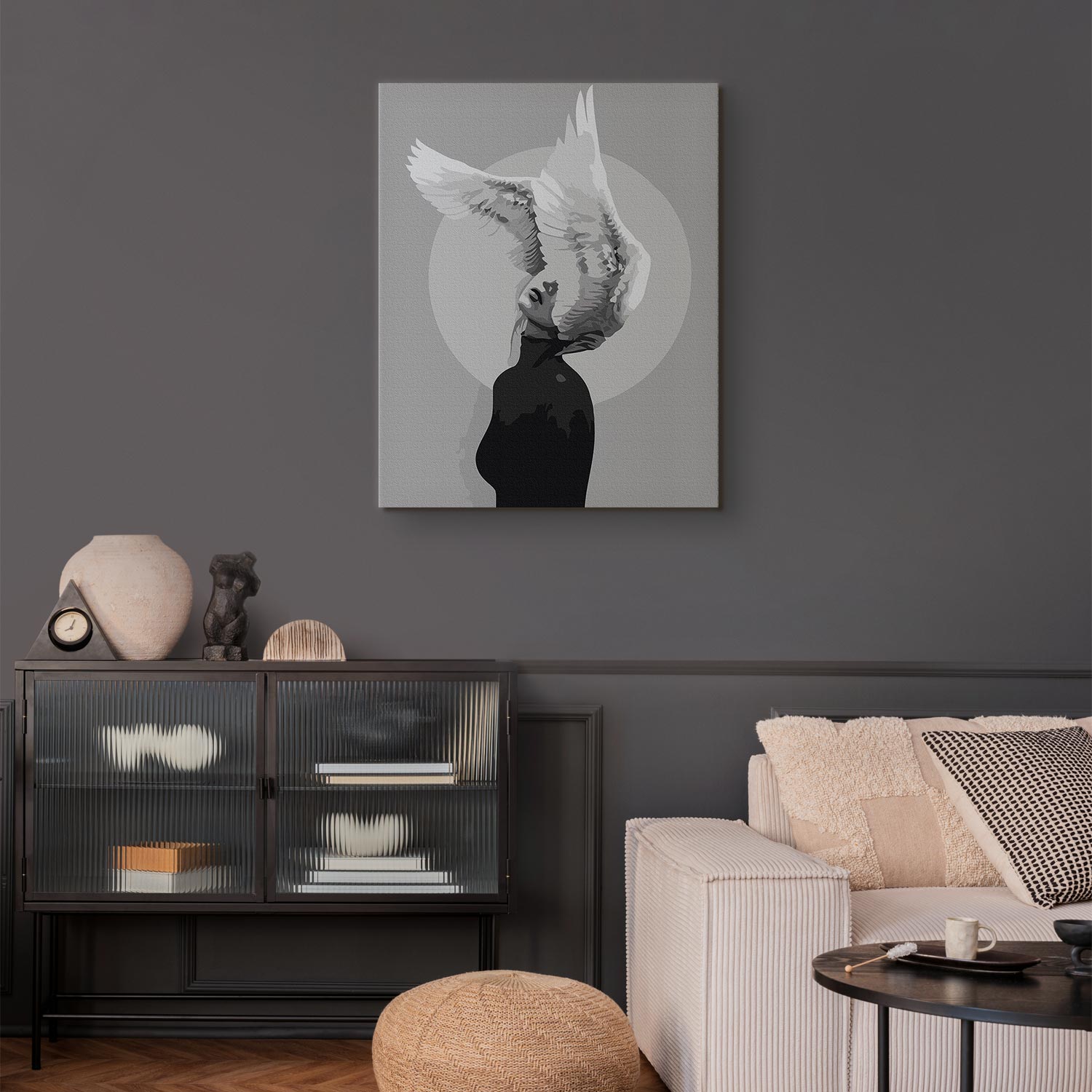 Woman With Wings Fantasy Paint by Numbers Kit