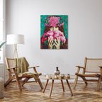 Green-Eyed Woman Portrait Paint by Numbers Kit