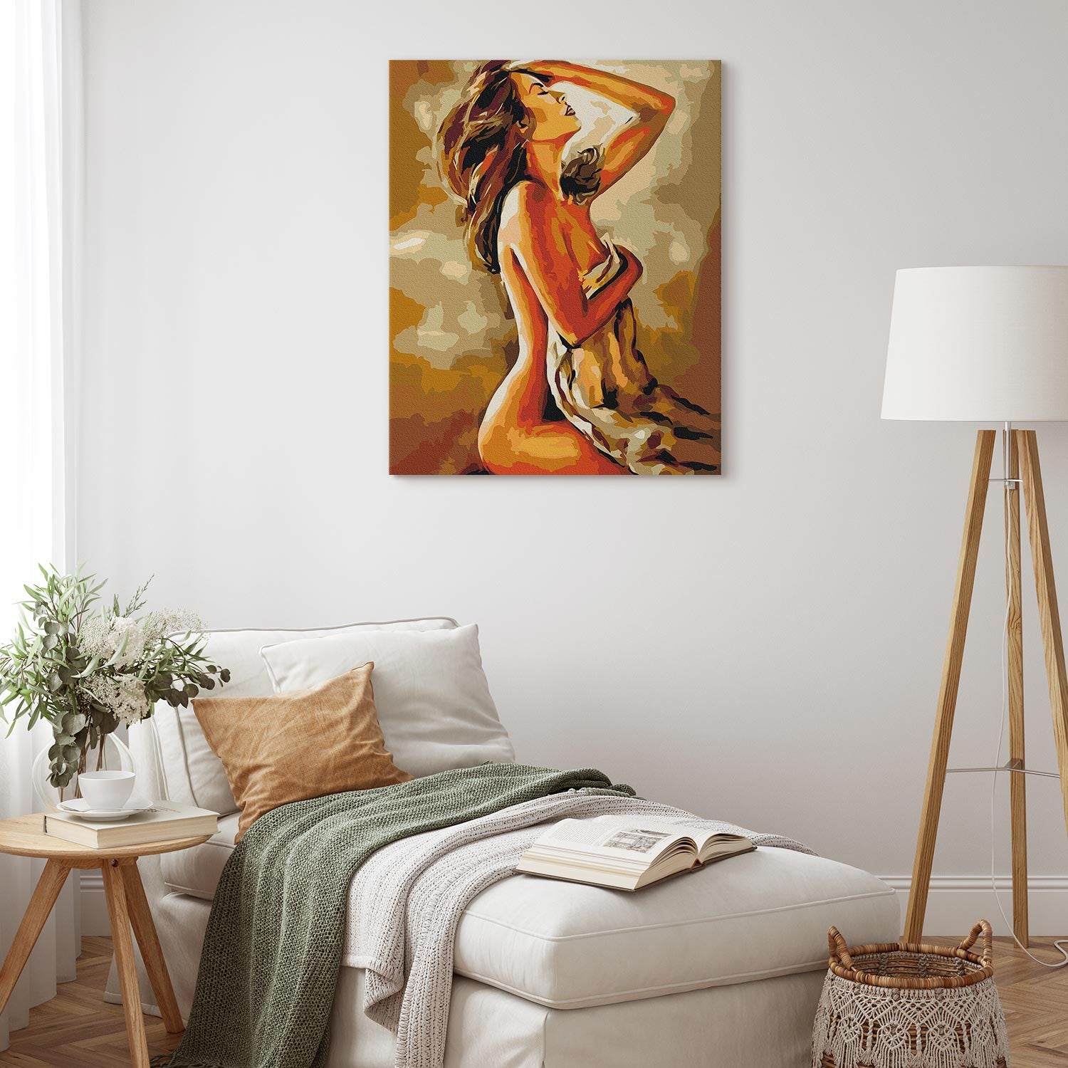 Hot Woman Portrait Paint by Numbers Kit