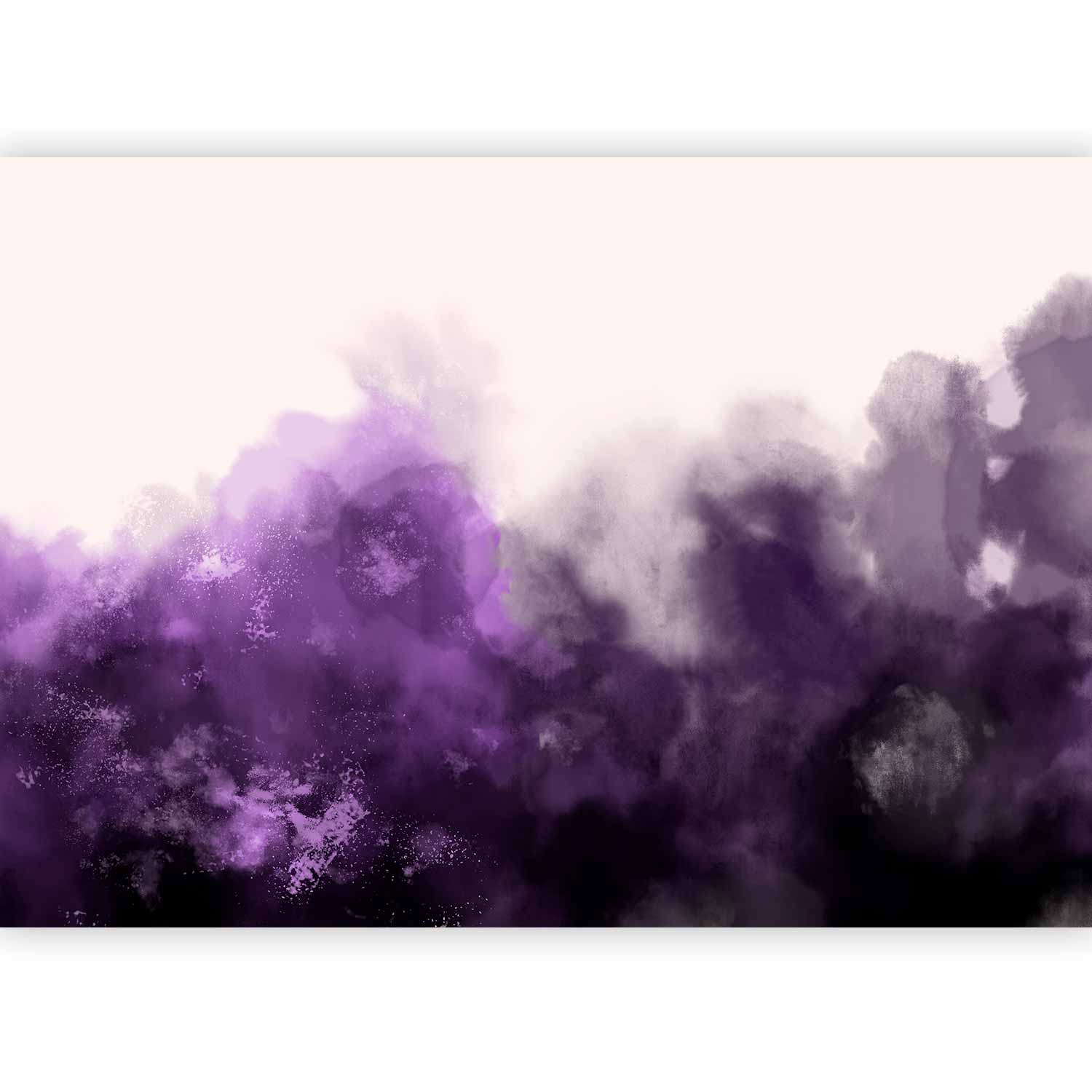 Wall Mural Watercolour Variation Violet