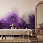 Wall Mural Watercolour Variation Violet