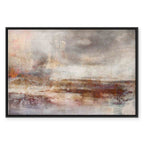 Vintage Abstract Autumn Canvas Print