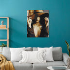 Woman in Brown Hat Paint by Numbers Kit