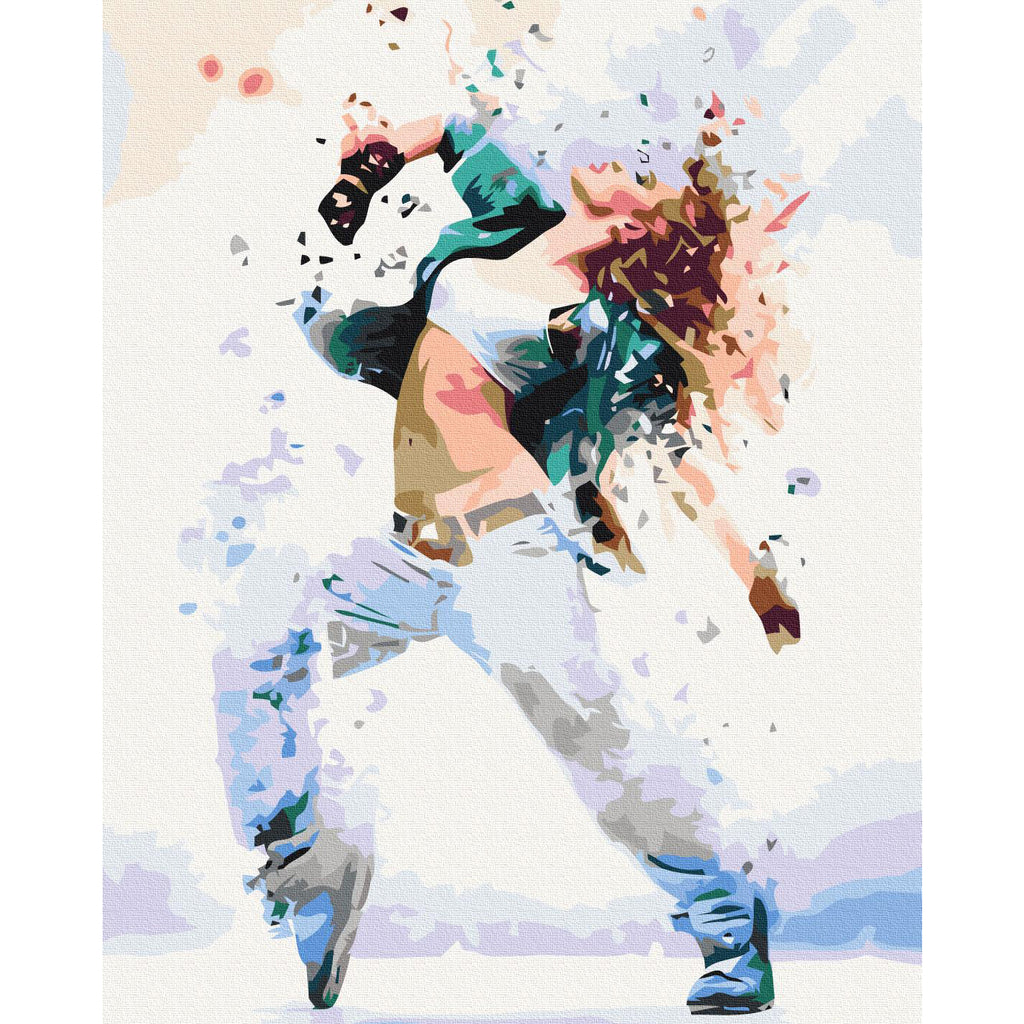 Colourful Dance Women Paint by Numbers