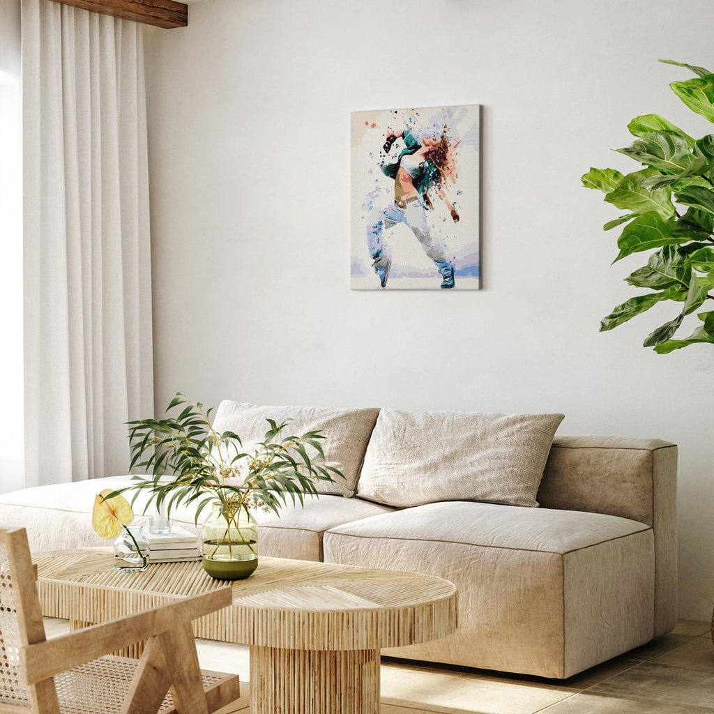 Colourful Dance Women Paint by Numbers