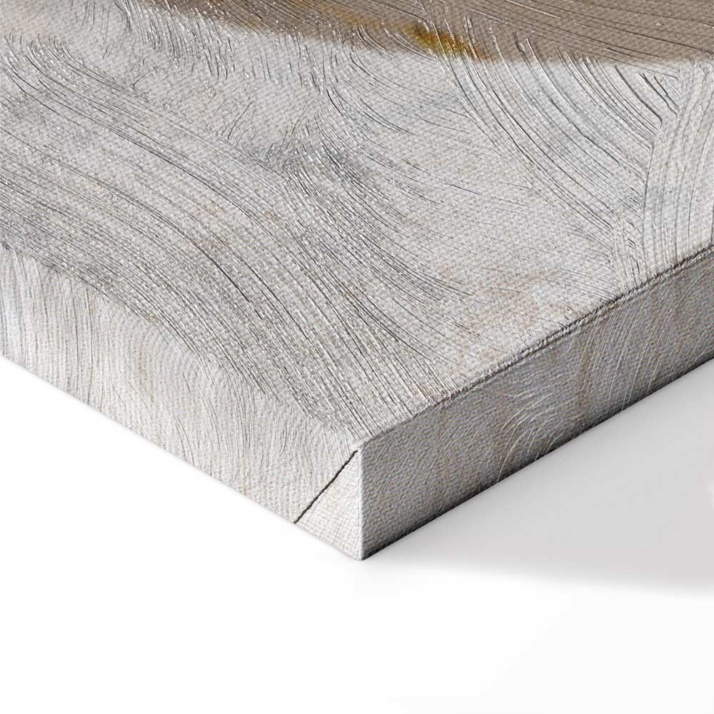 Abstract Geometric Dance Figures Canvas Print