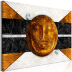 Canvas Print Look Into the Past Wide Abstract