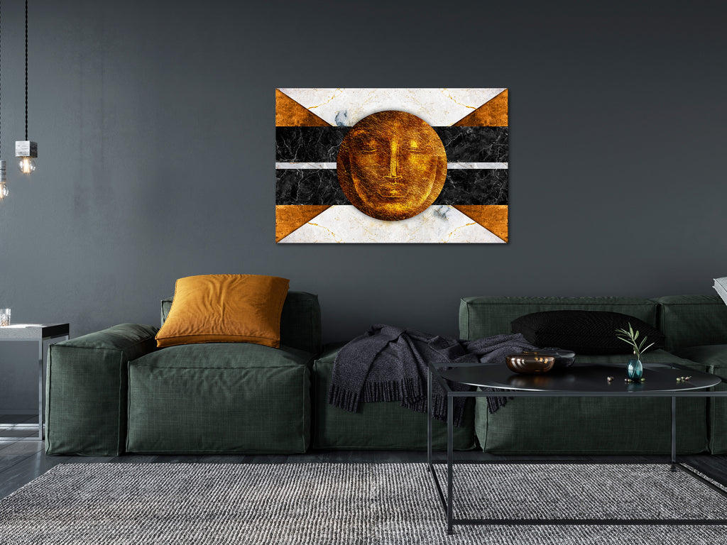 Canvas Print Look Into the Past Wide Abstract