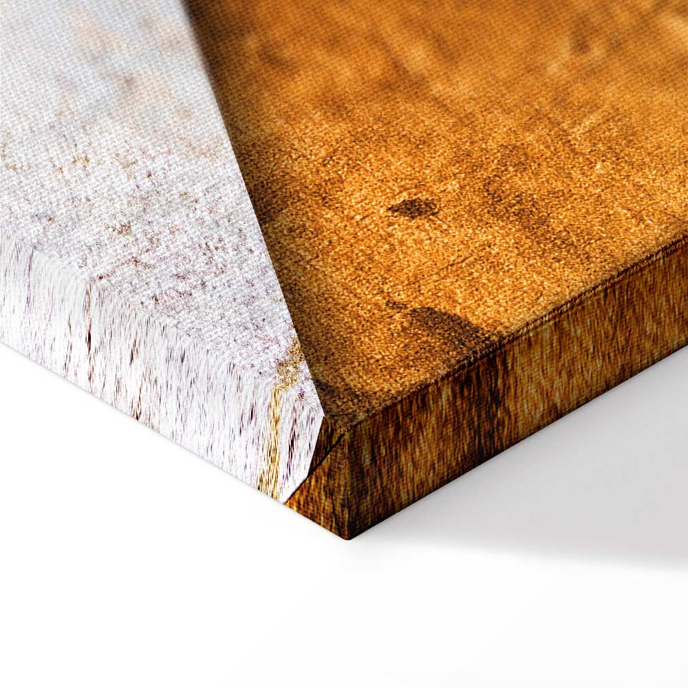 Abstract Marble Texture Wide Canvas Print