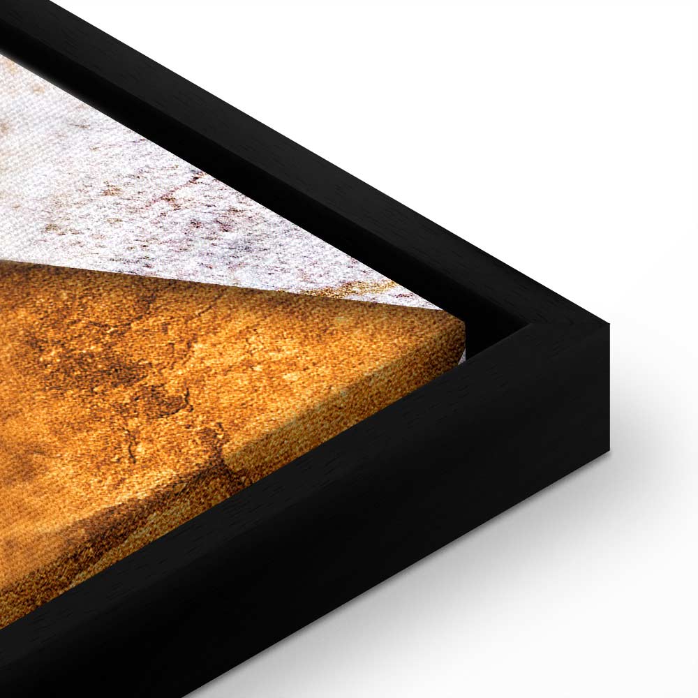 Abstract Marble Texture Wide Canvas Print