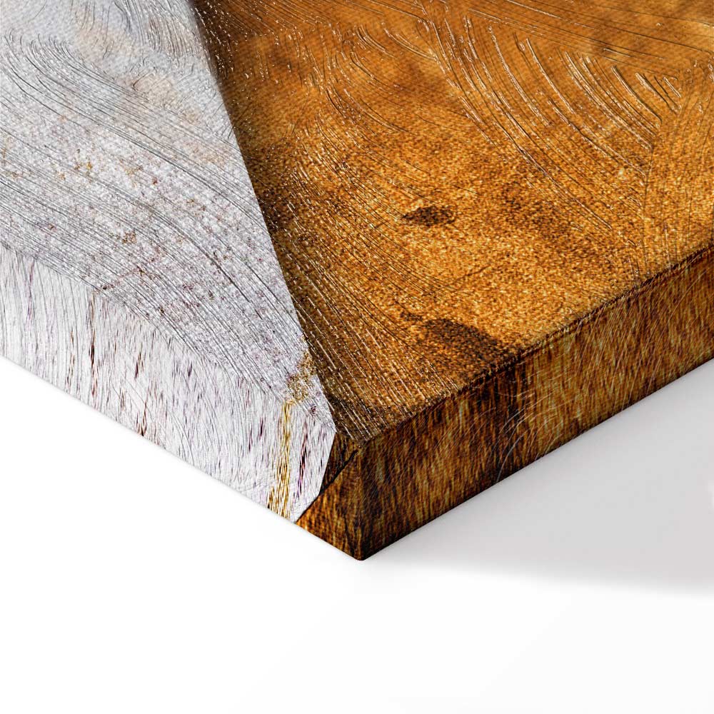 Abstract Marble Texture Wide Canvas Print