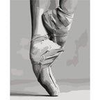 Ballet Shoes Dance Paint by Numbers Kit