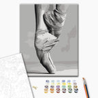 Ballet Shoes Dance Paint by Numbers Kit