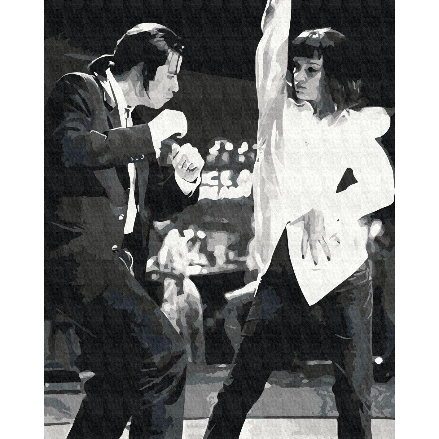 Dancing Couple Romantic Paint by Numbers Kit